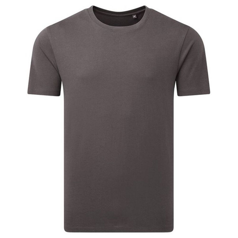 Anthem Unisex Adult Midweight Natural T-Shirt / Charcoal